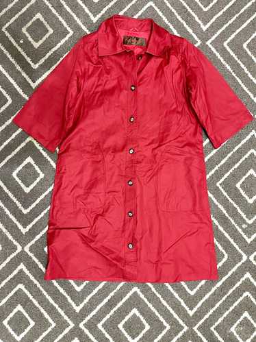 Yves Saint Laurent YvesSaintLaurent Red Parka - image 1