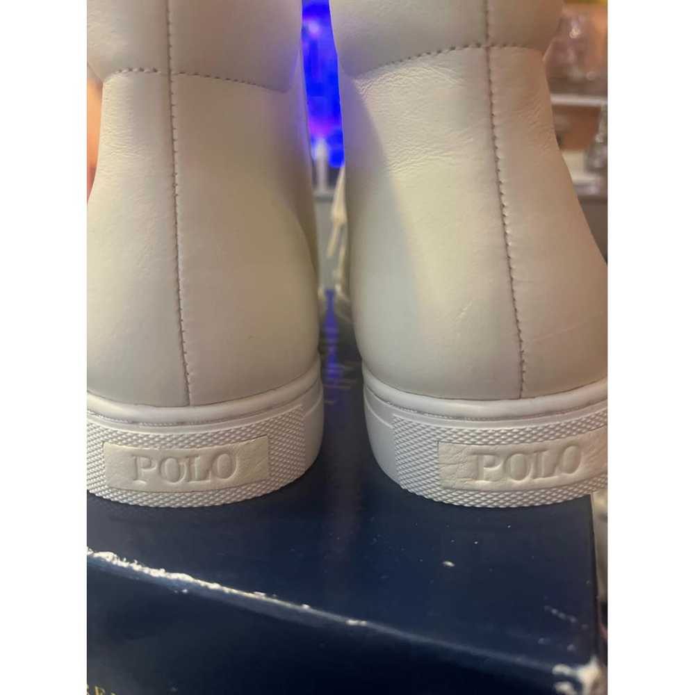 Polo Ralph Lauren Leather trainers - image 5