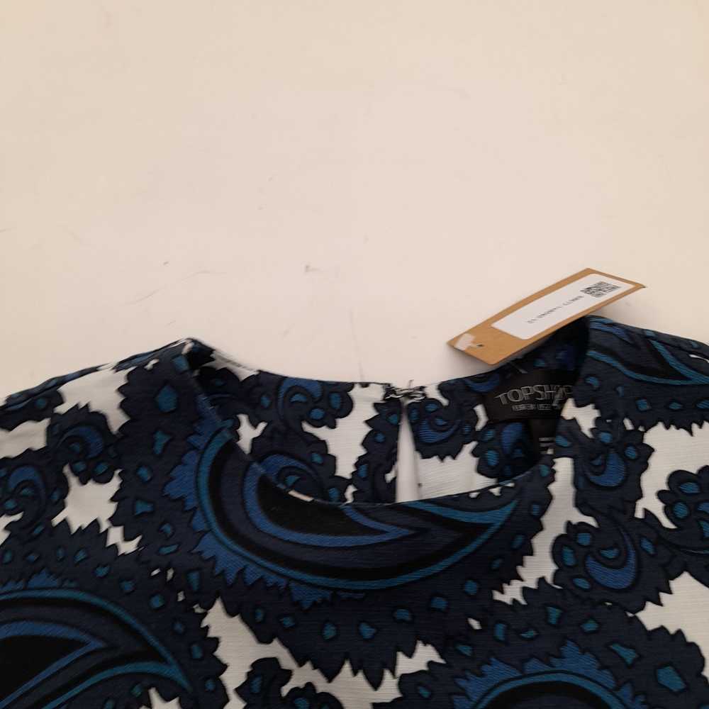 Topshop Women's Top Uk 6 Blue 100% Other - image 4