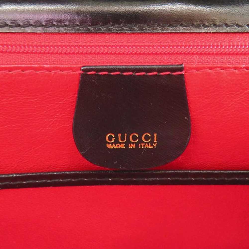 Gucci Bamboo leather crossbody bag - image 6