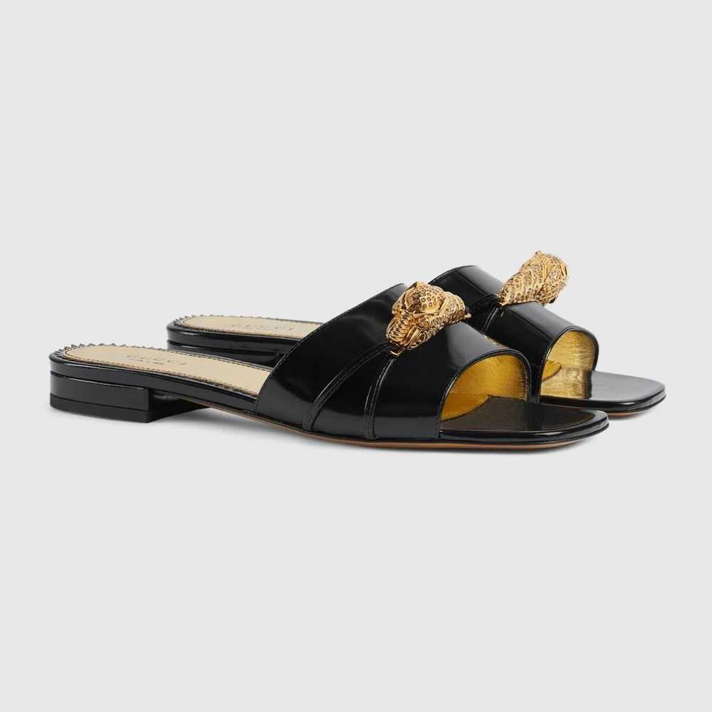 Gucci Leather sandal - image 2