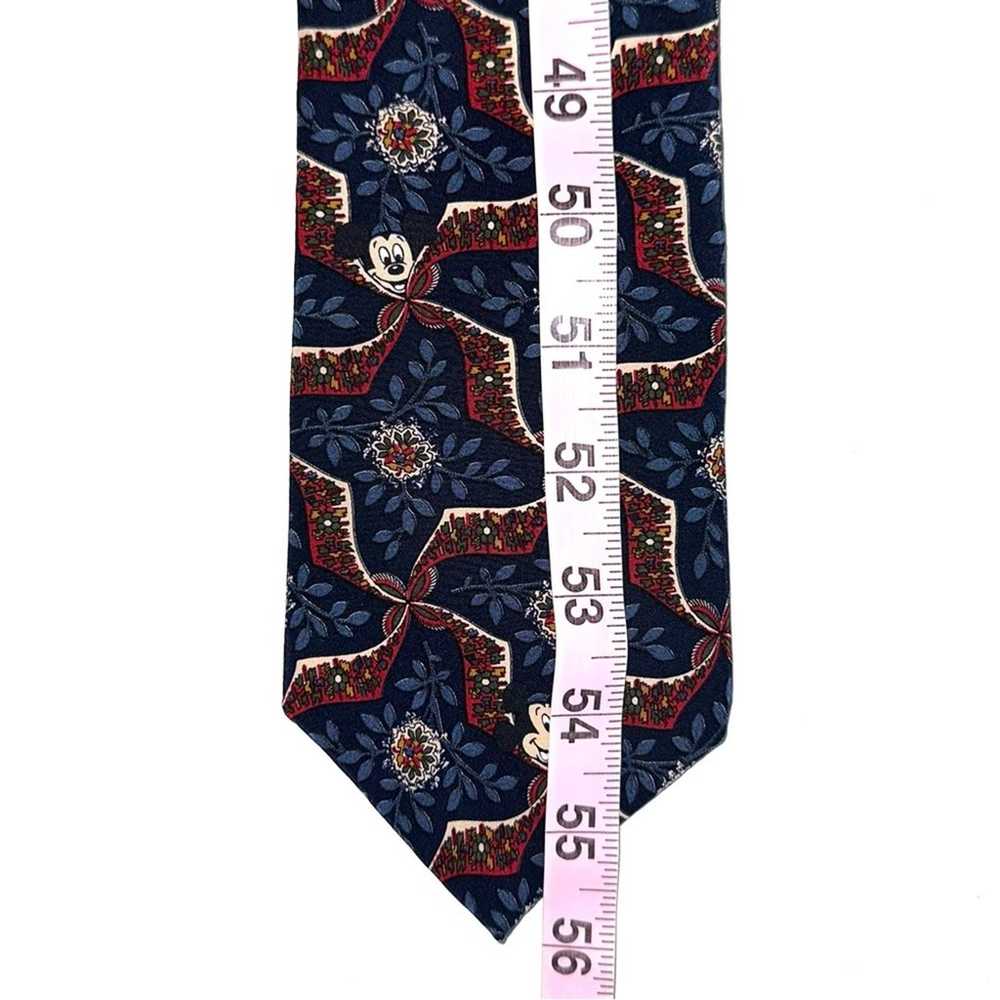 Vintage Disney Mickey Mouse Silk Tie - image 6