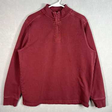 UNTUCKit UNTUCKit 1/4 Zip Sweater Adult Large Maro