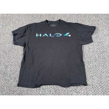 Halo Halo 4 Promo T-Shirt Adult 2XL Black XBOX Vi… - image 1