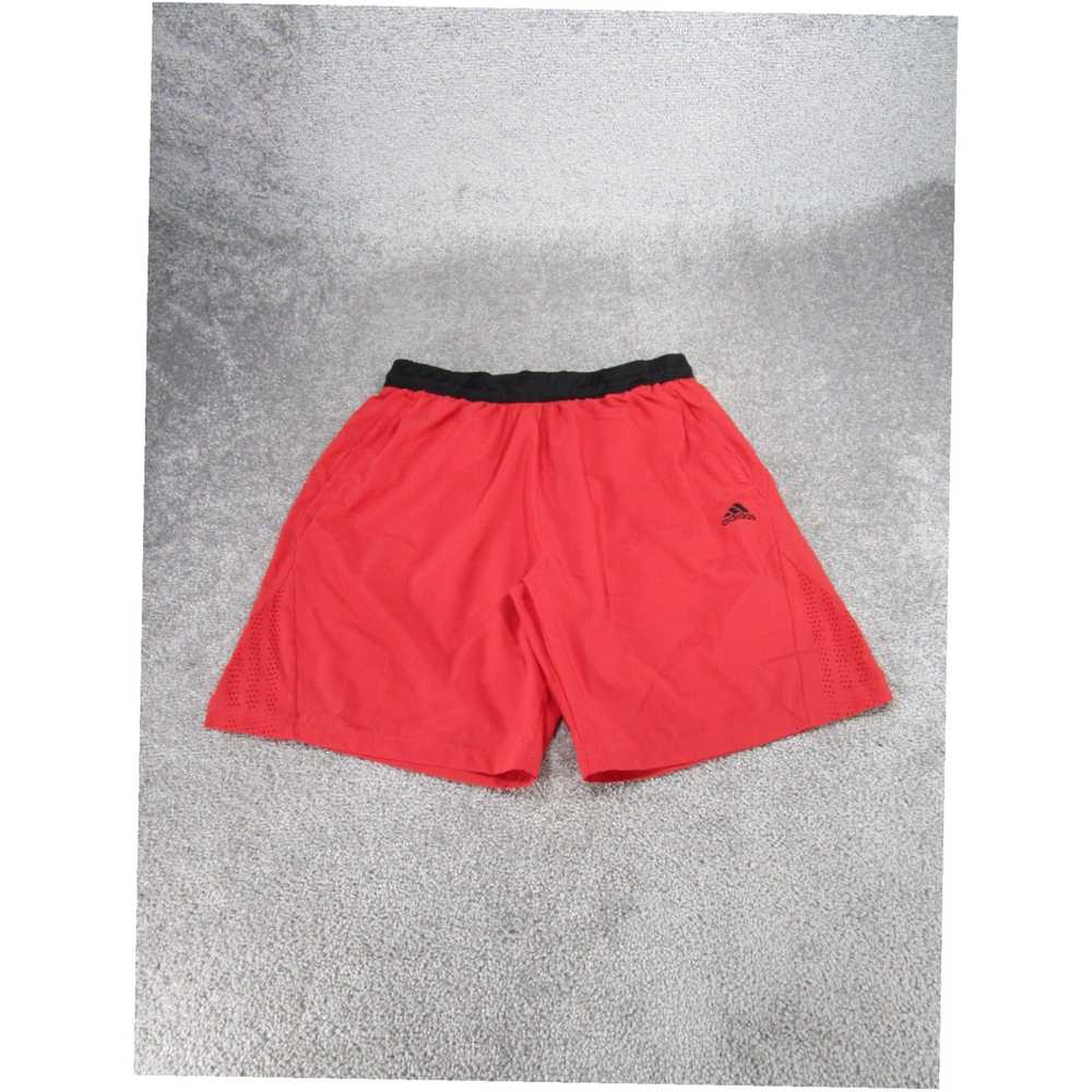 Adidas Adidas Shorts Youth XL Red Lightweight Lin… - image 1