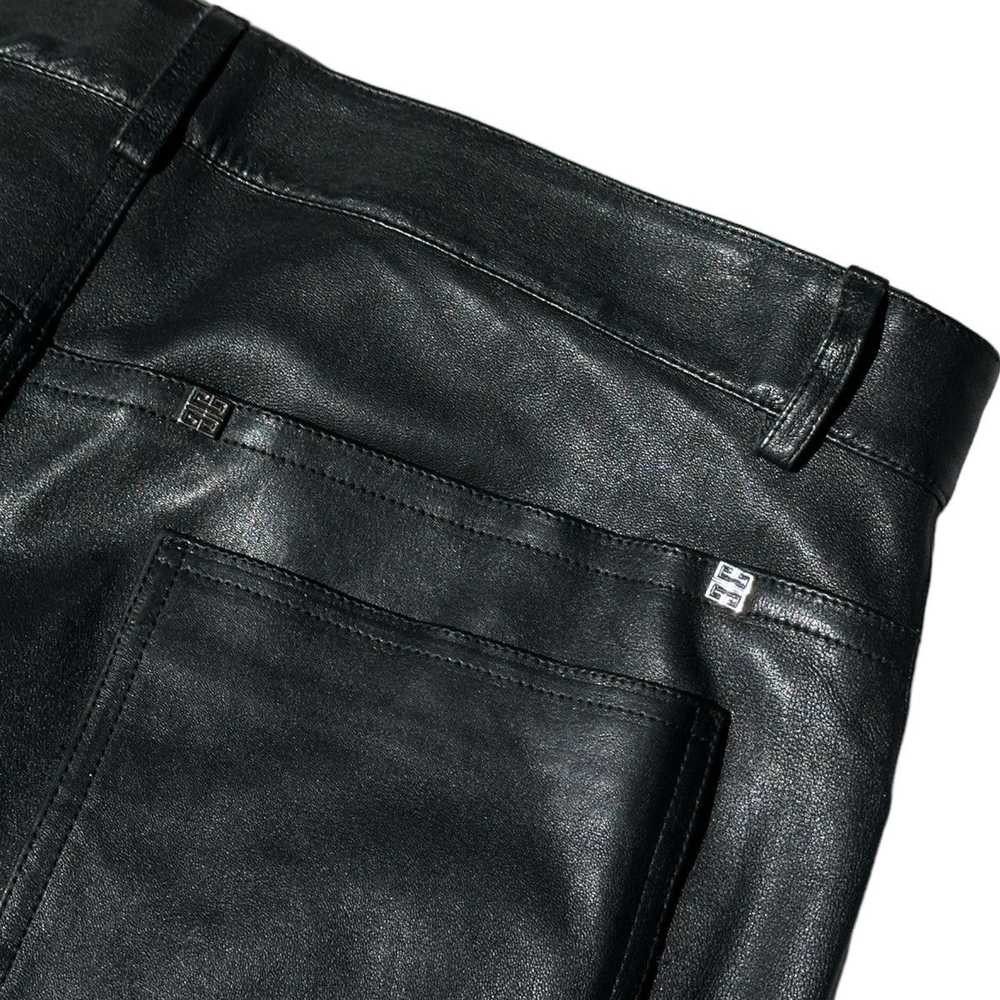 Givenchy $5,180 Lamb leather cargo pant - image 4