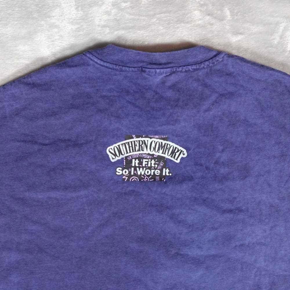 Hanes Vintage Southern Comfort Tie Dye T Shirt Me… - image 1