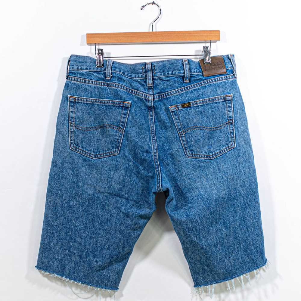 Lee × Streetwear × Vintage LEE Cutoff Jean Shorts… - image 2