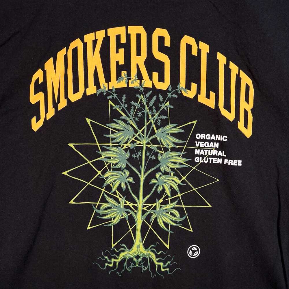 Vintage Same Gang Smokers Club Weed Smoke T Shirt… - image 4