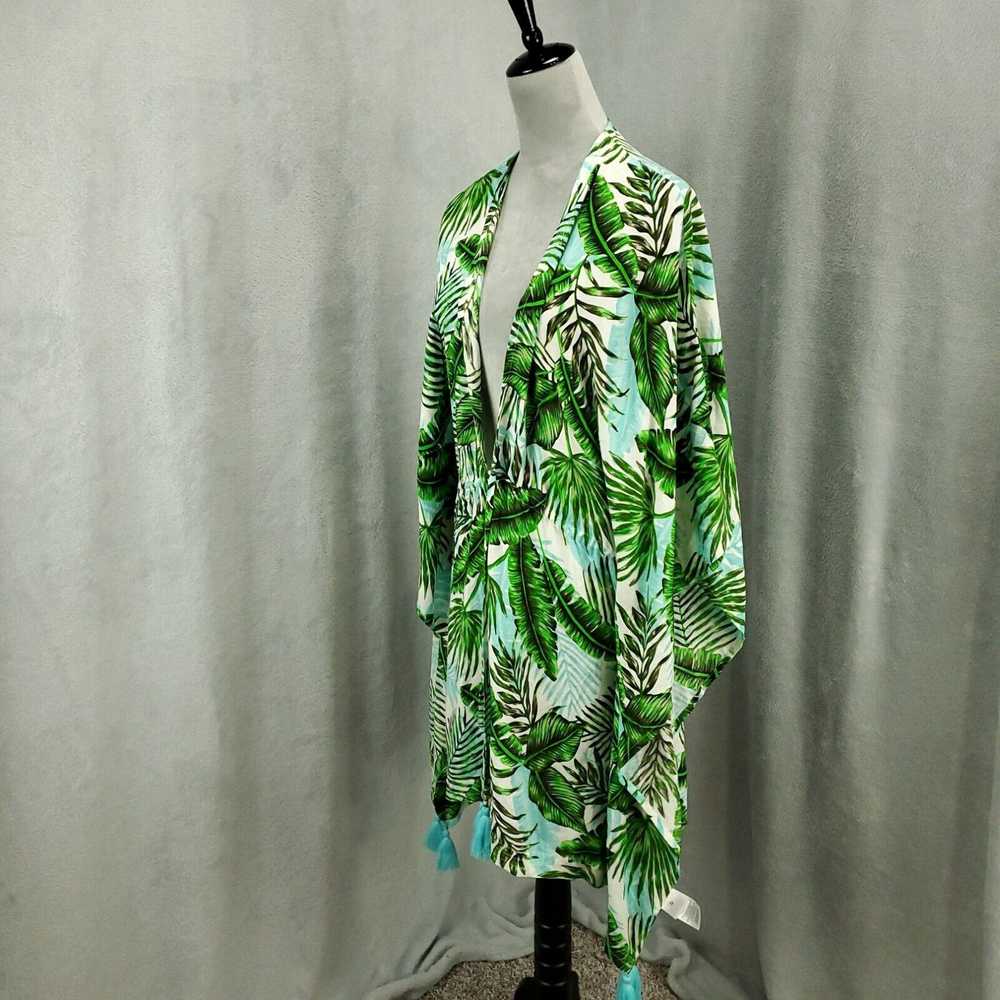 Vintage BCBG Paris Coverup Womens Large XL Tropic… - image 1