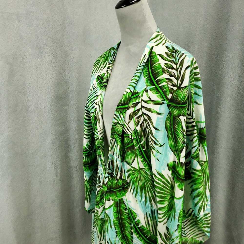 Vintage BCBG Paris Coverup Womens Large XL Tropic… - image 2