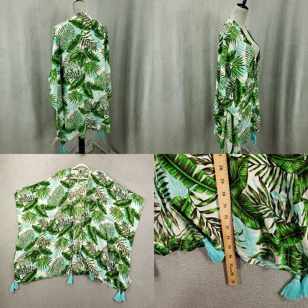 Vintage BCBG Paris Coverup Womens Large XL Tropic… - image 4