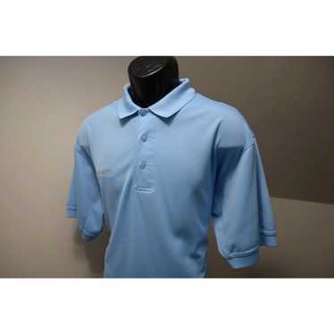 Vintage Columbia PFG Performance Blue Athletic Fis