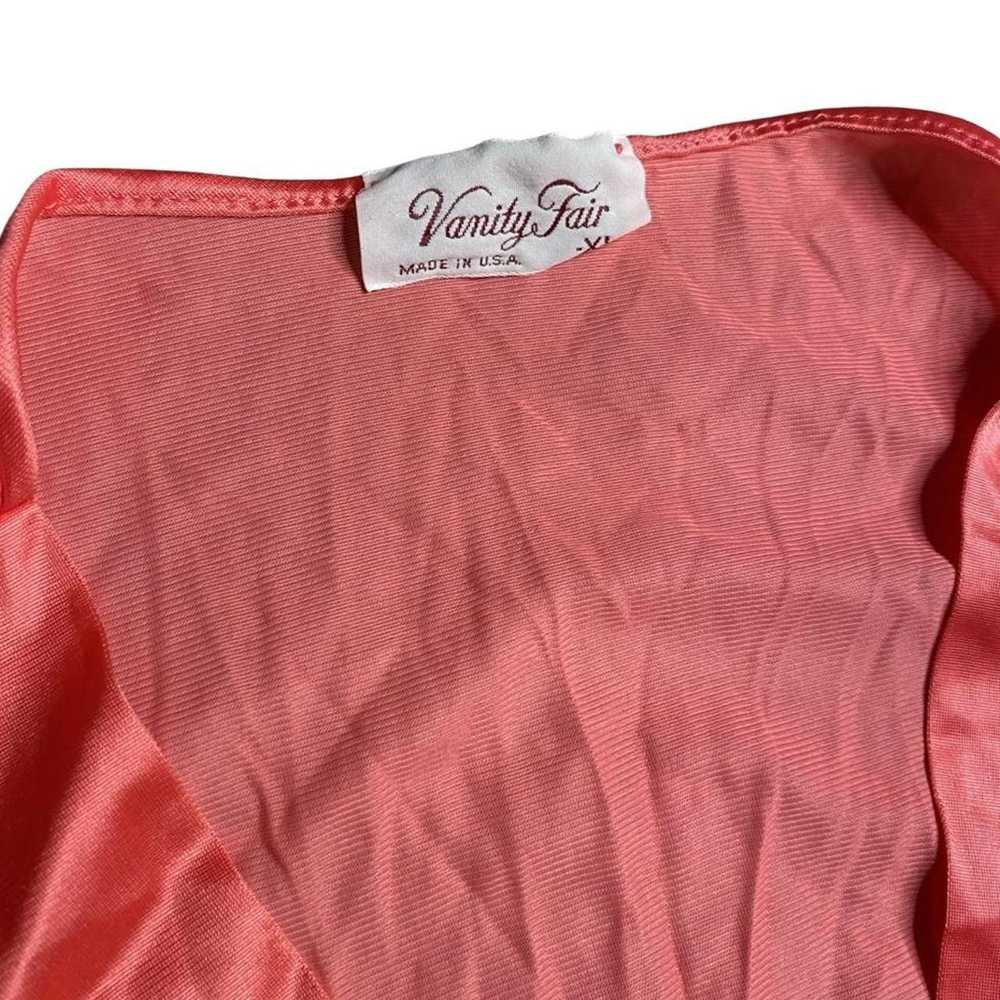 Vintage Vintage pink Vanity Fair sleepwear size XL - image 5