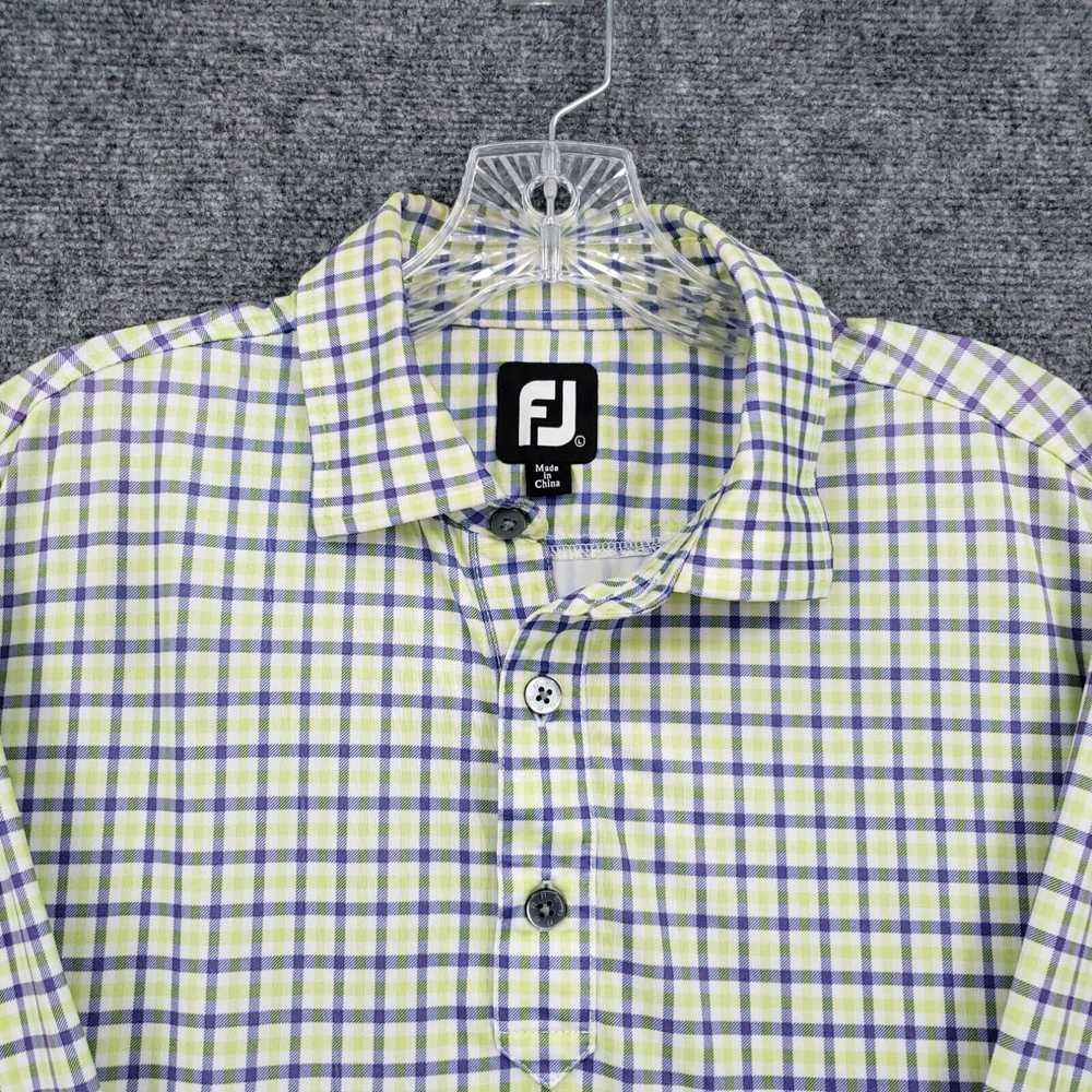 Footjoy FJ Footjoy Shirt Mens L Large Green Golf … - image 3