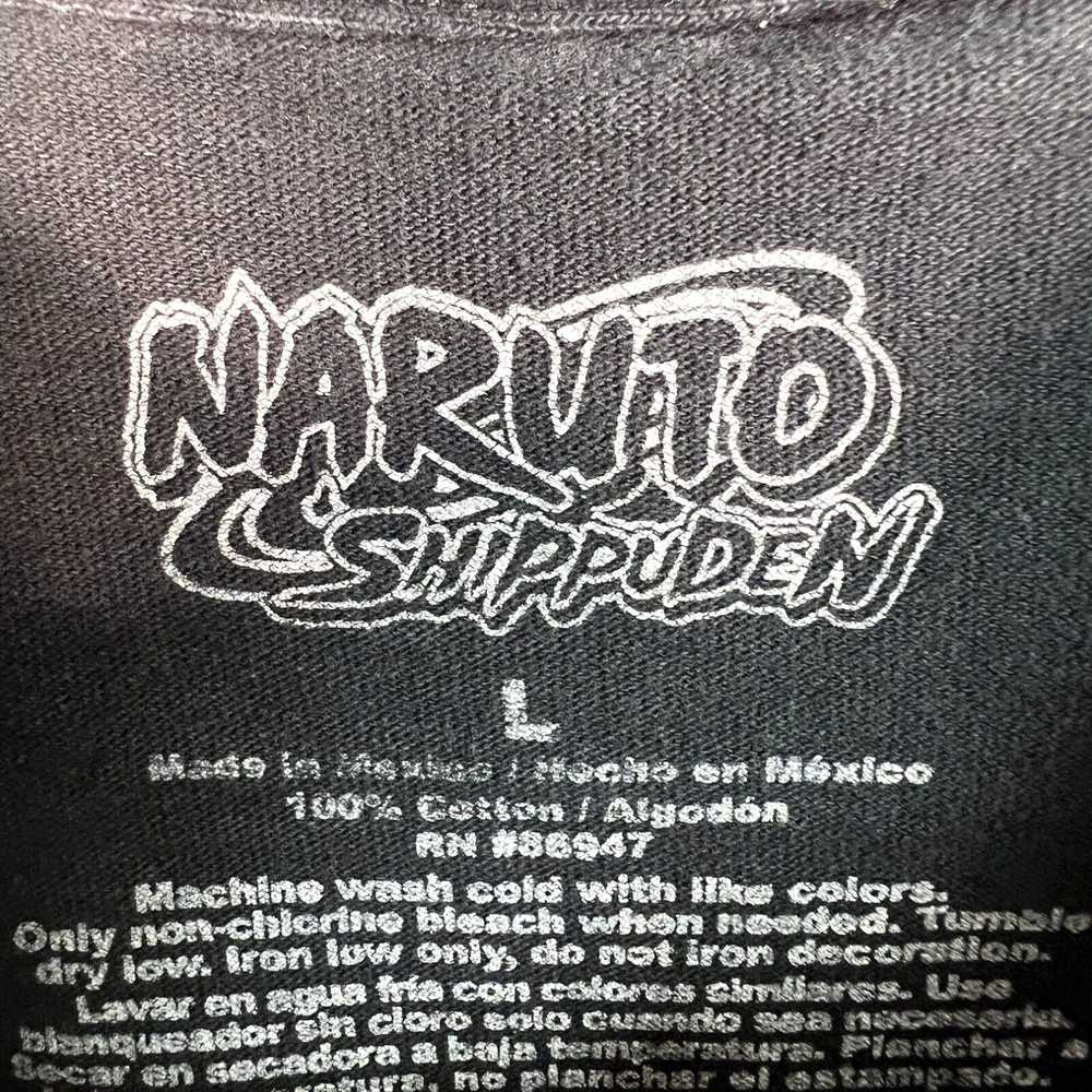 Vintage Naruto Shippuden Anime Graphic T Shirt Ad… - image 5