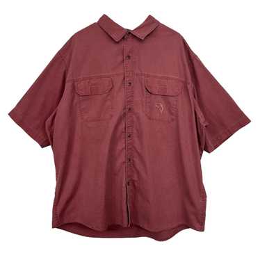 Redhead Redhead Short Sleeve Casual Button Down Ou