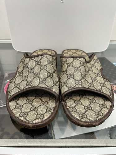 Gucci Gucci GG Supreme Tofflor Sandals Size 10