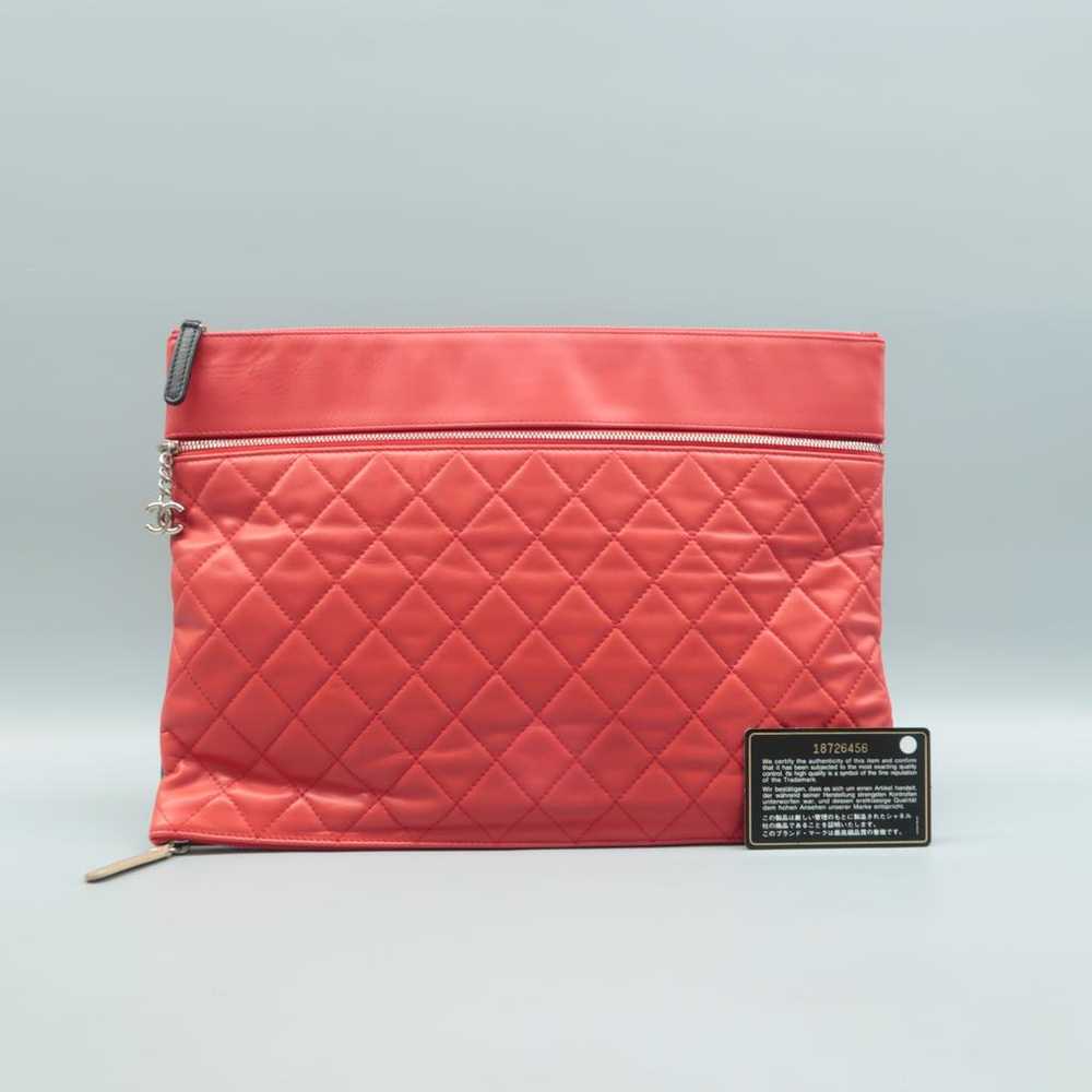 Chanel Leather clutch bag - image 2