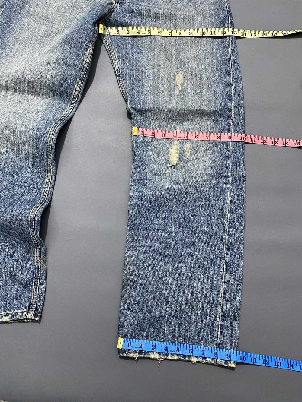 Jnco × Streetwear × Vintage Baggy Distress Levis … - image 4