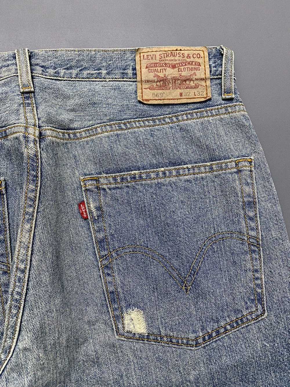 Jnco × Streetwear × Vintage Baggy Distress Levis … - image 7