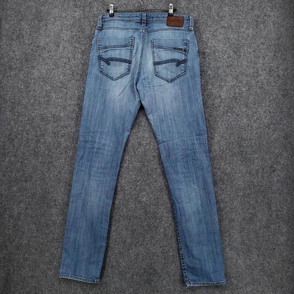 Vintage Mavi Jeans Mens 34x33 Blue Jake Slim Skin… - image 2