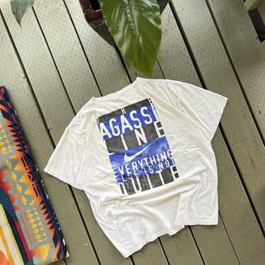 Nike × Tee Shirt × Vintage Vintage Nike Andre Aga… - image 1