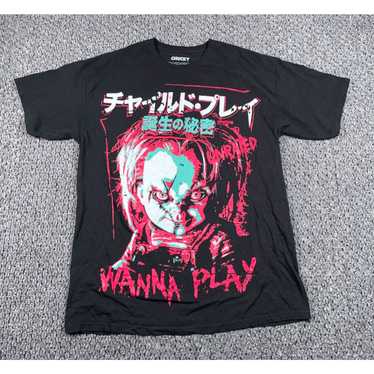 Etro Retro Chucky ChildS Play Japanese Print TSh