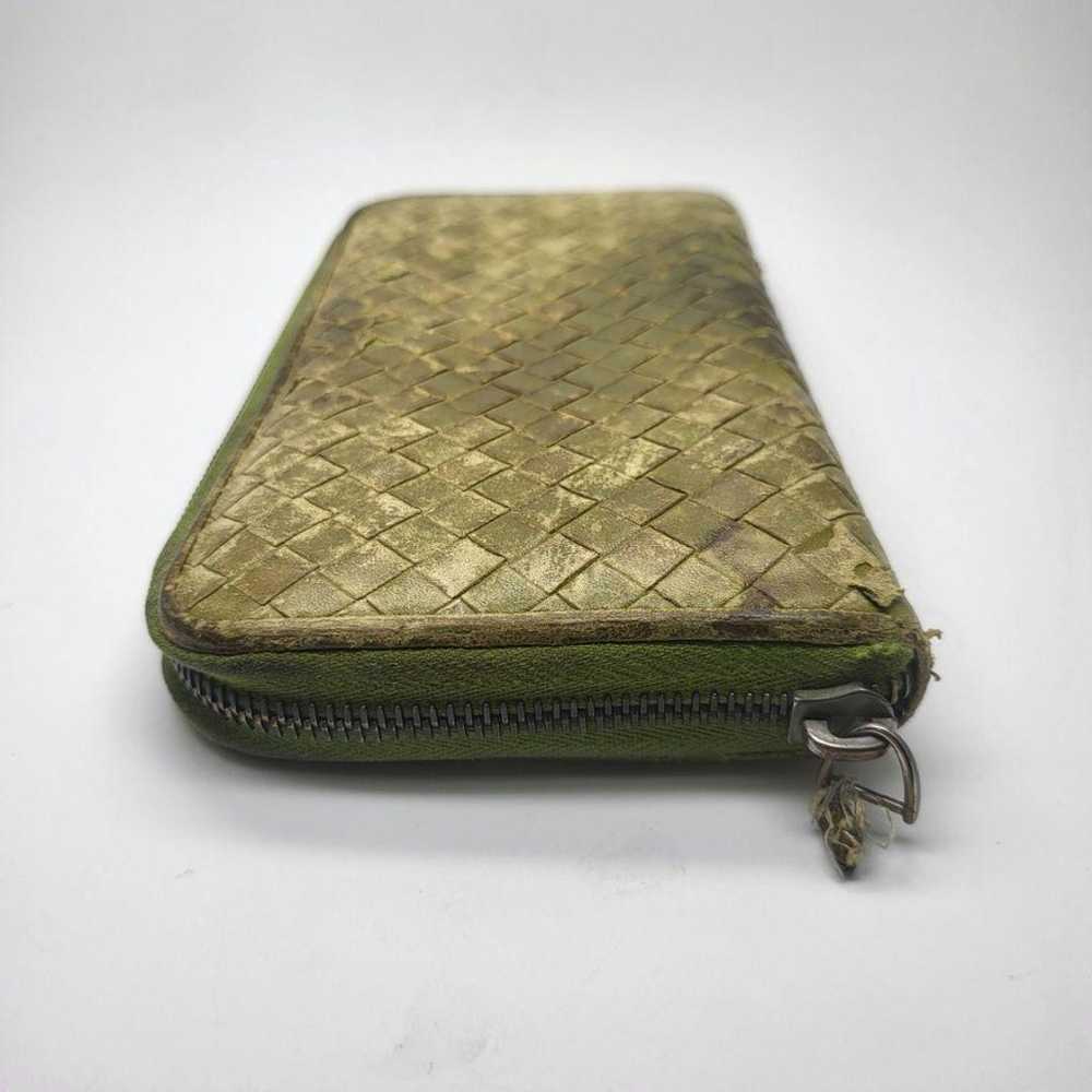 Bottega Veneta long wallet with round zipper. Int… - image 5