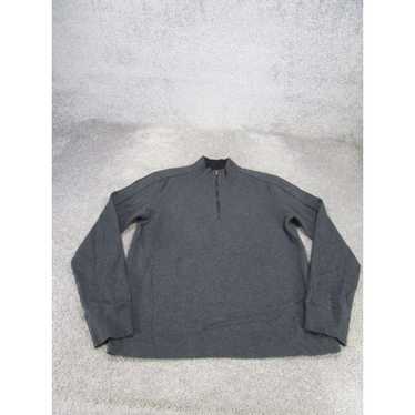 Hugo Boss Hugo Boss Sweater Mens Large Gray Half … - image 1