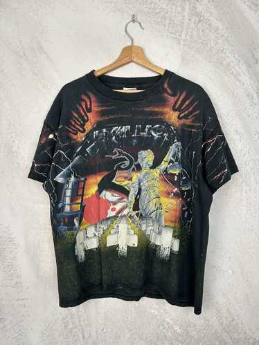 Metallica Rock Band Aop T-Shirt - Gem