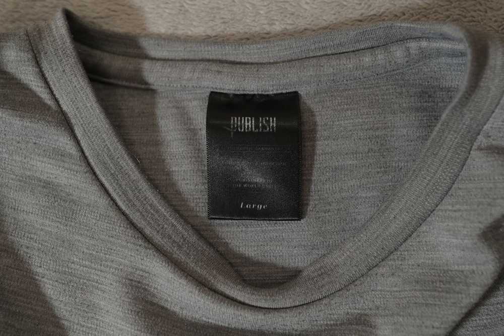 Publish Publish Grey Drop Cut Tee (L) - image 9