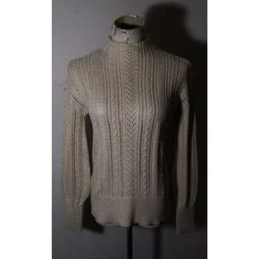 Vintage Women's LIZ CLAIBORNE Oatmeal Heather Moc… - image 1