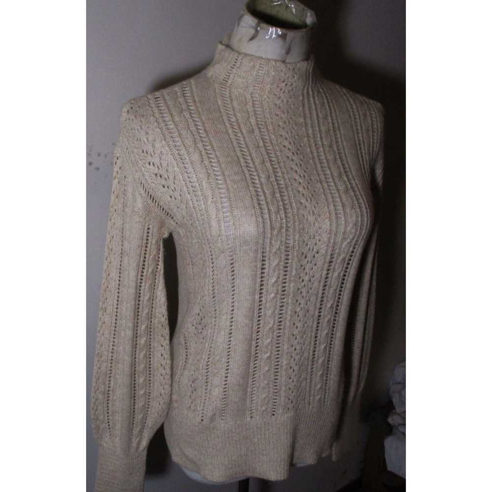 Vintage Women's LIZ CLAIBORNE Oatmeal Heather Moc… - image 3