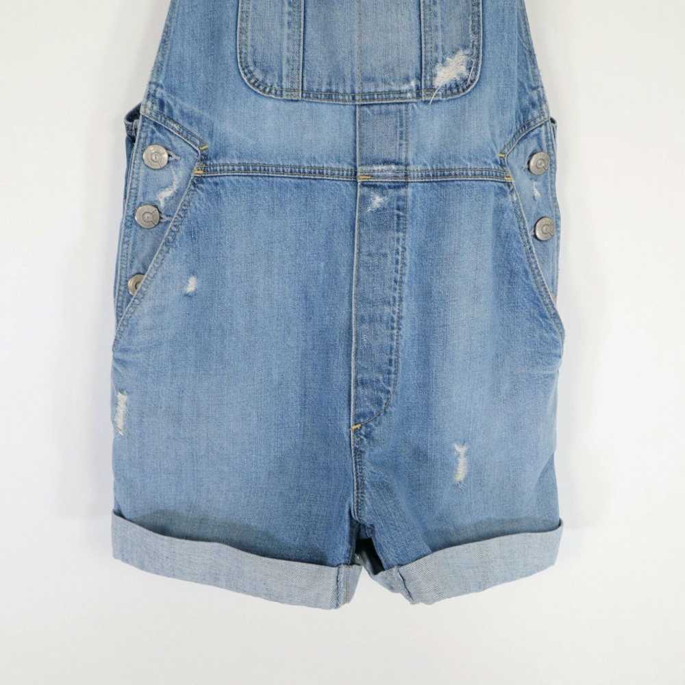 3x1 3x1 NYC Shortalls Shorts Overall Denim Womens… - image 3