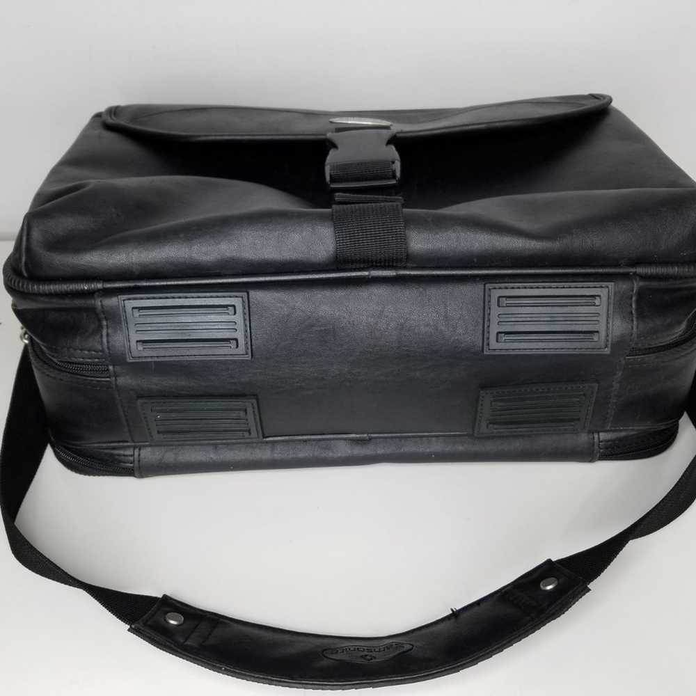 Samsonite Leather Bag Briefcase Laptop C - image 10