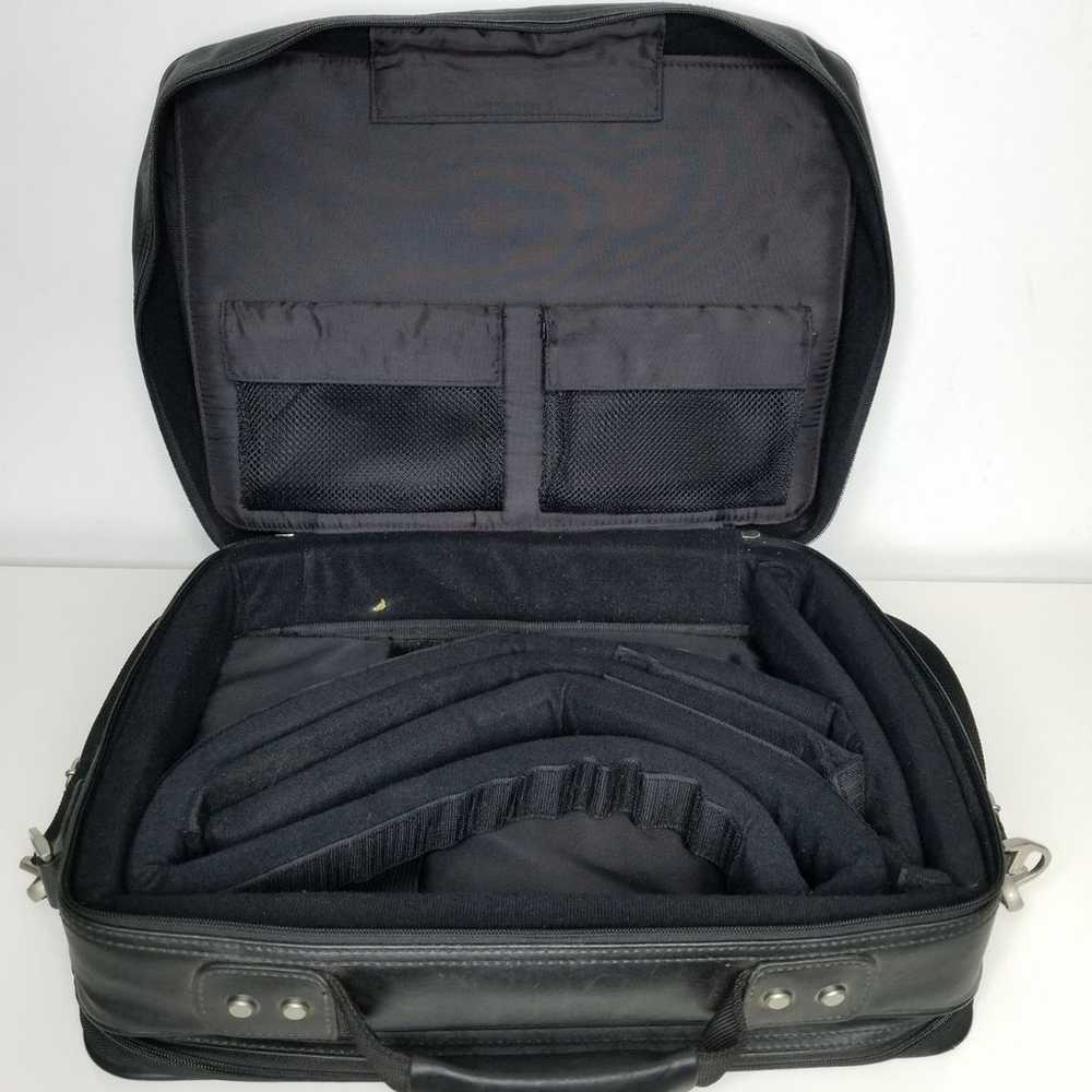 Samsonite Leather Bag Briefcase Laptop C - image 5