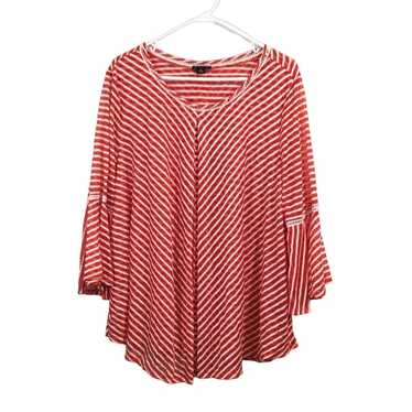 Bell New Directions Womens Red White Striped Bell 