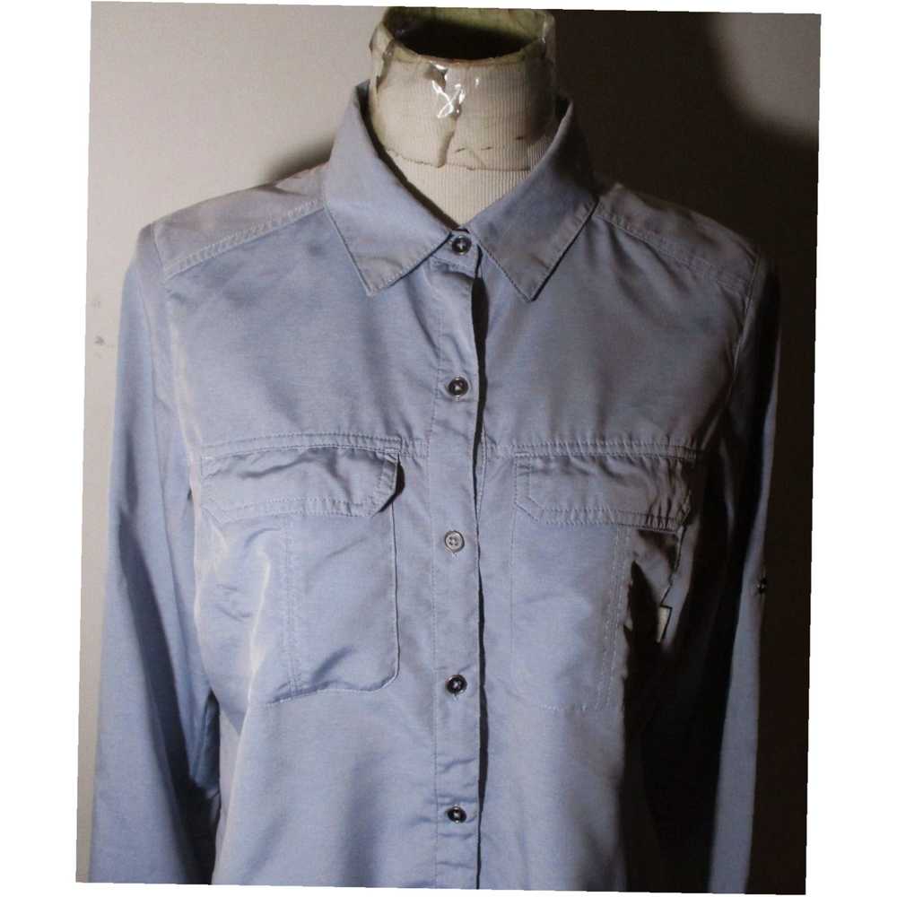 Vintage Women's COLUMBIA Sportswear Gray Long Sle… - image 2