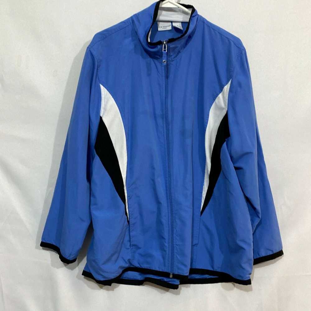 Vintage Kim Rogers Womens Blue Long Sleeves Class… - image 1