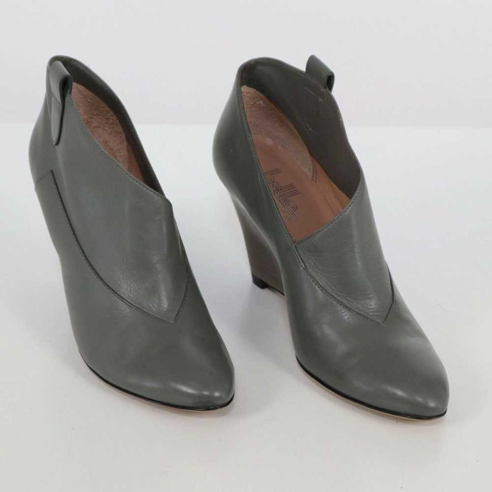 Vintage Belle Sigerson Morrison Ankle Boots 5.5B … - image 3