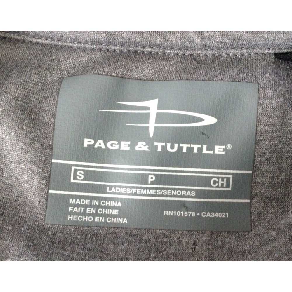 Vintage PAGE & TUTTLE Womens Small Full Zip Activ… - image 3