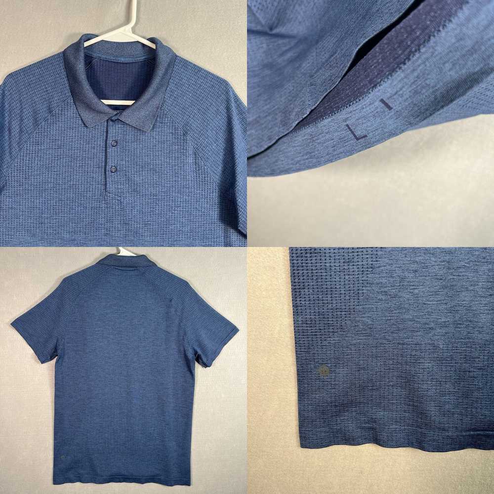 Lululemon Lululemon Polo Shirt Adult Large Blue P… - image 4