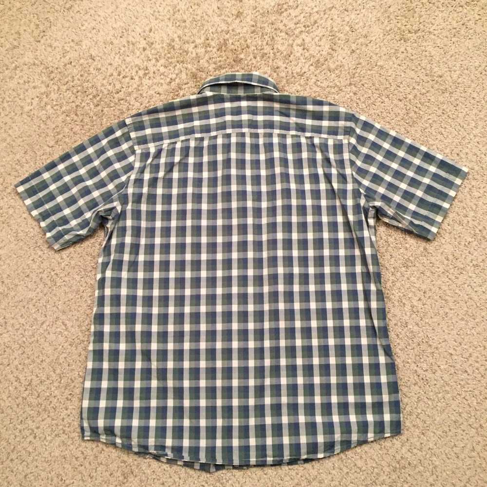 Dockers Dockers Mens Large Blue/Green Check Short… - image 5