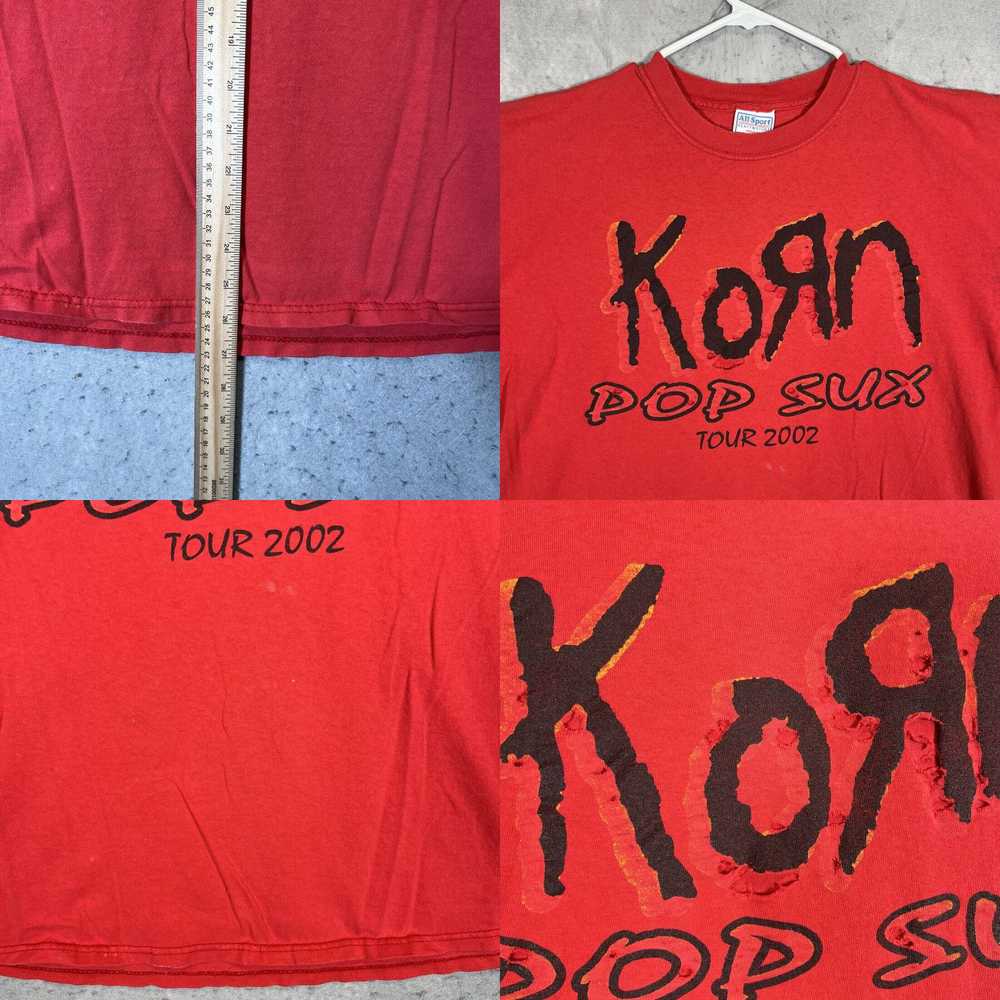 Thrasher A1 Vintage 2002 Korn x Disturbed Band Po… - image 4