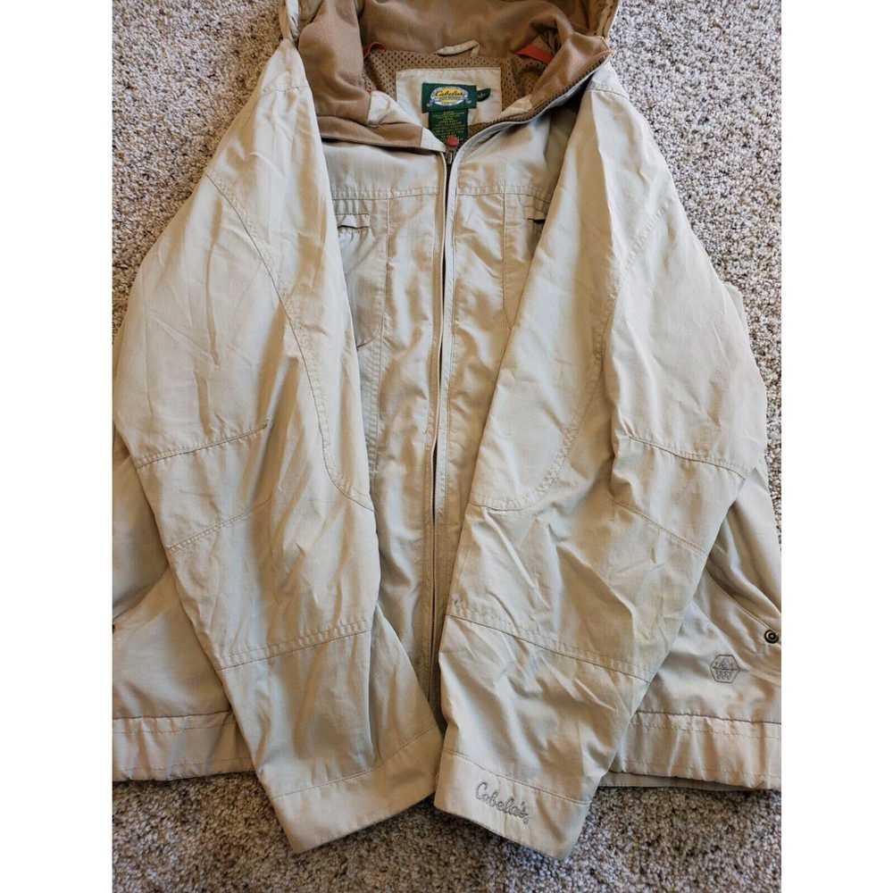 Vintage Cabelas Jacket Large Womens Beige Full Zi… - image 4