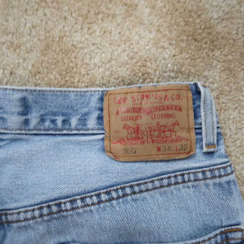 Levi's Levi's 550 Relaxed cutoff jean Shorts Men'… - image 6