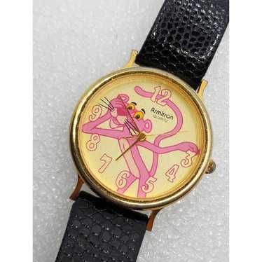 ARMITRON RARE PINK PANTHER 1990 90s 1990s Gold To… - image 1