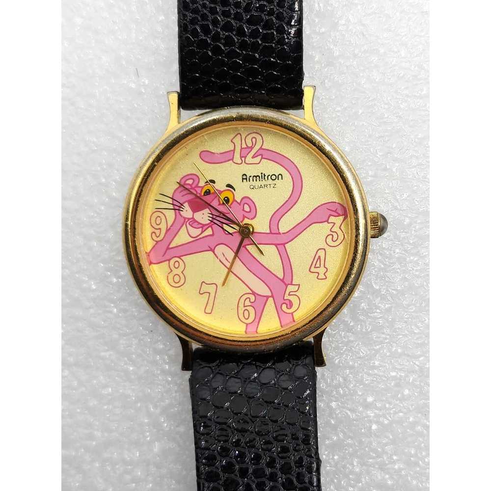 ARMITRON RARE PINK PANTHER 1990 90s 1990s Gold To… - image 2