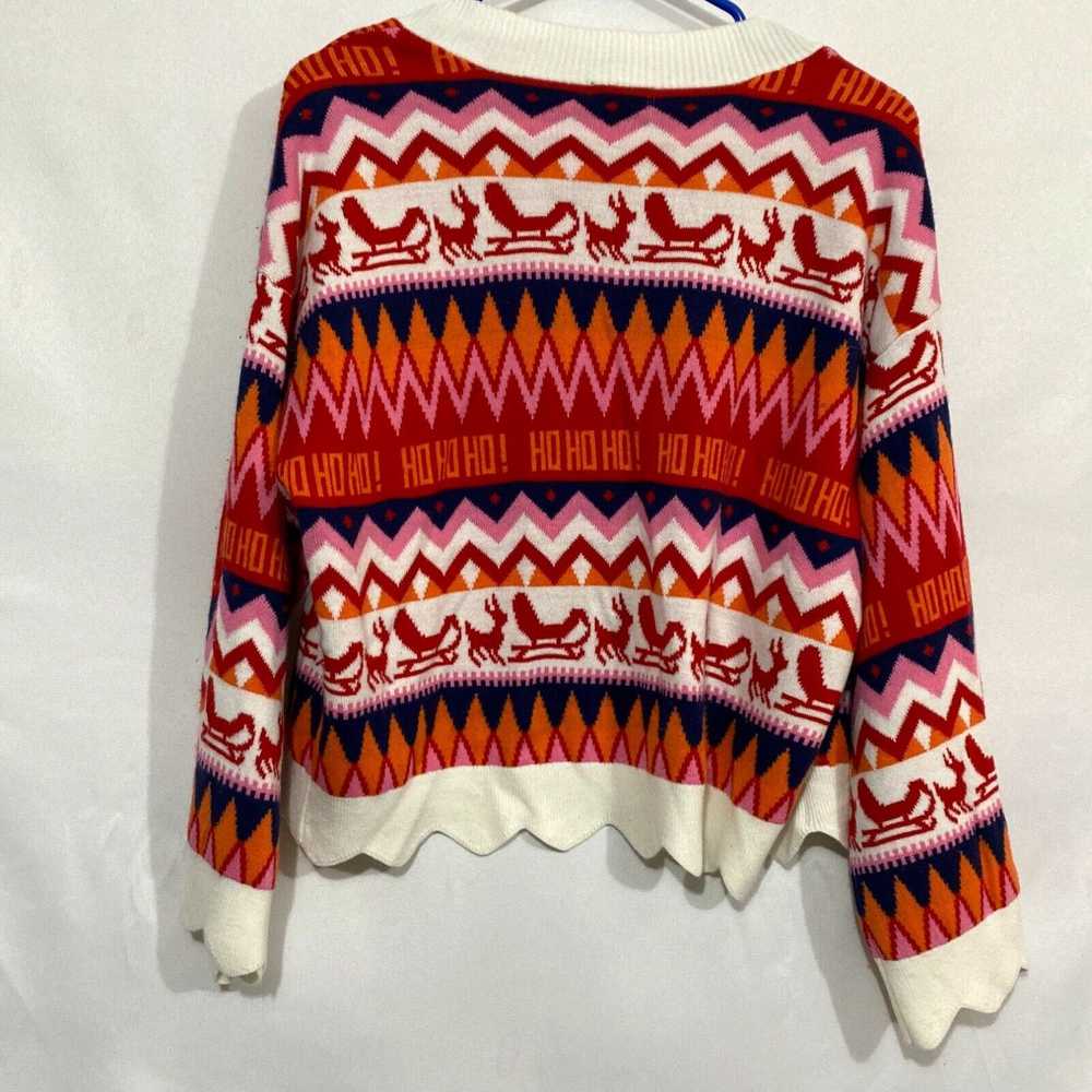 Rue 21 Rue 21 Womens Multicolor Chevron Long Slee… - image 2